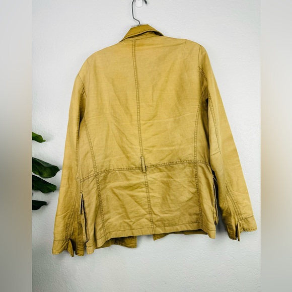 Men’s All Saints Army Light Khaki Green Bayonet Multi pocket Military Jacket - Picture 11 of 12